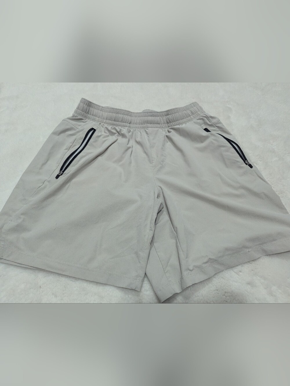 Target All In Motion Shorts Cream Grey Small 5"